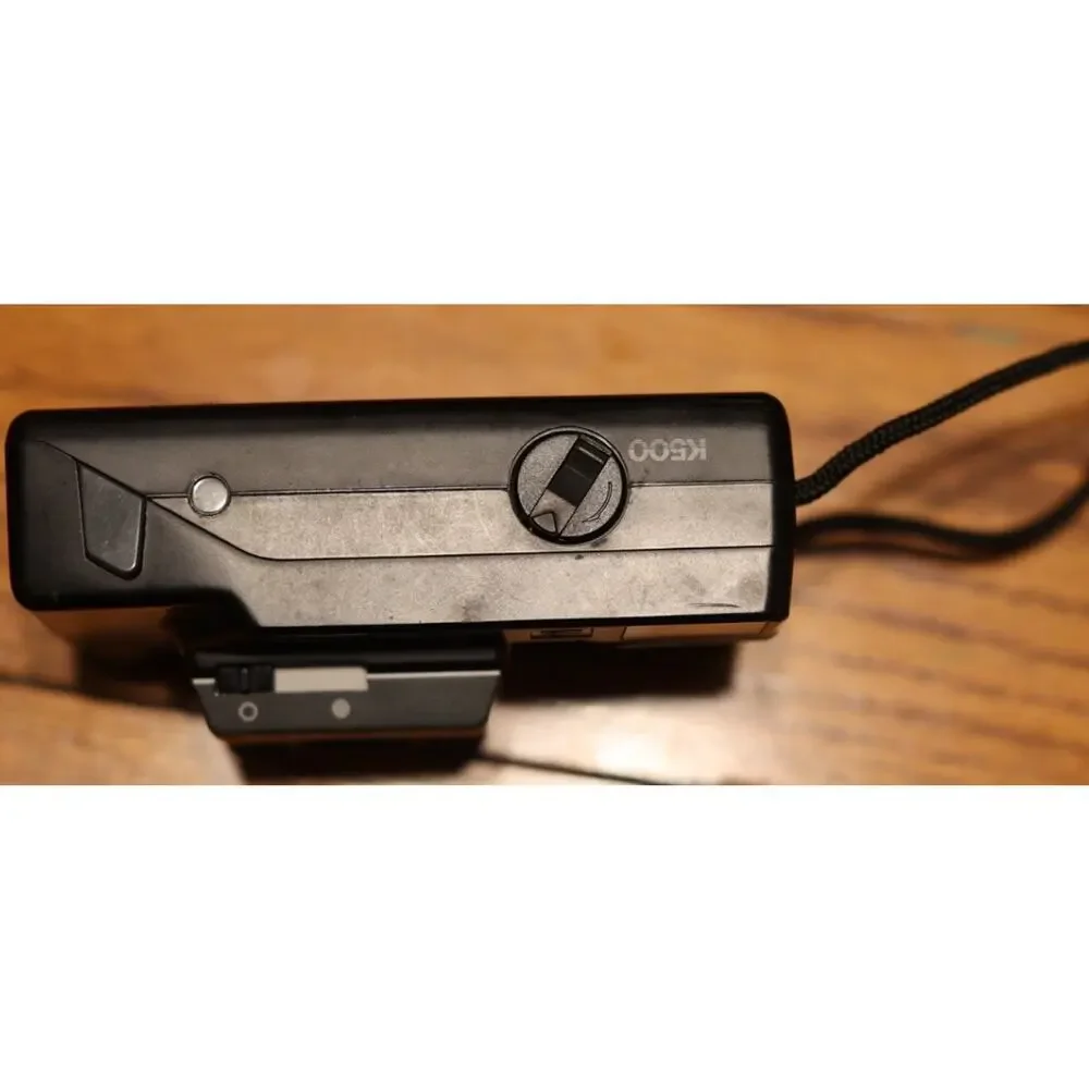 Kodak VR35 K500 35mm Point & Shoot Film Camera Fixed Focus Flash Black - Parts